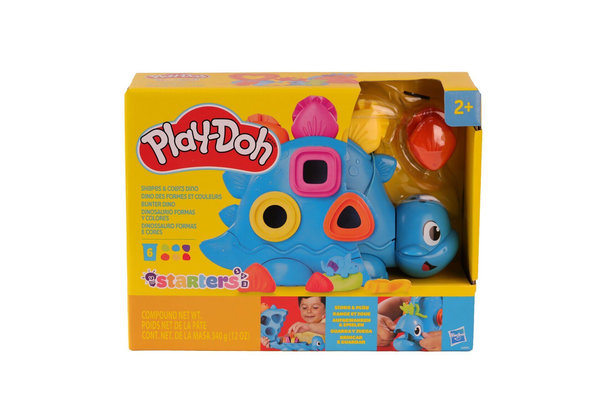 Play-Doh Renkli Şekilli Dino G0491