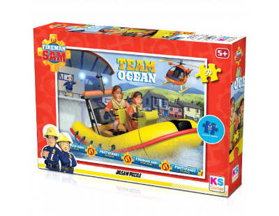 KS Fireman Sam 50 Parça Puzzle
