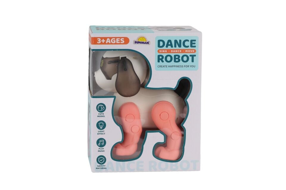S01005107 -SUN-RST-ROBOT KÖPEK DANS MÜZİK/IŞIK B/O 2R.