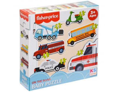 KS Fisher Price Baby On The Road 6 in 1 Puzzle