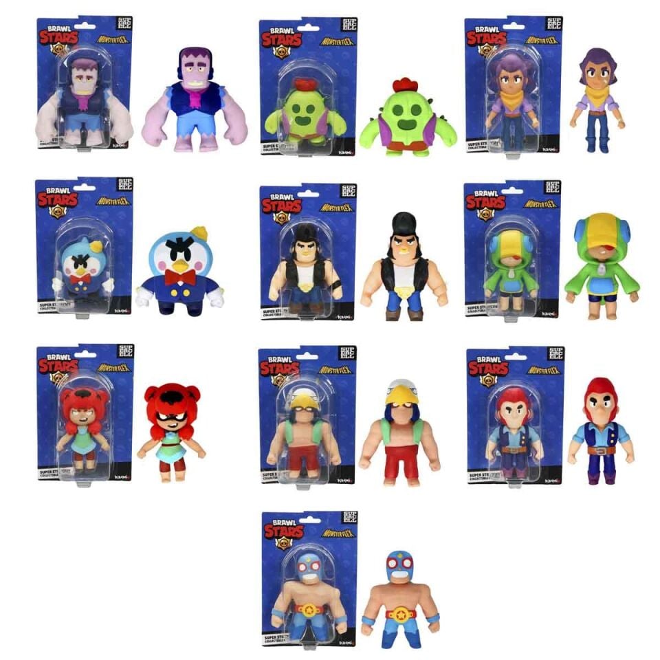 S00089327 FİGÜR MONSTERFLEX BRAWL STARS 10A-SUN