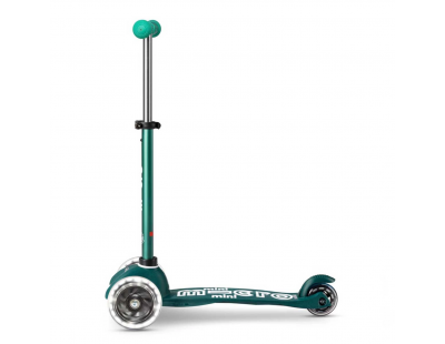 Micro Mini Micro Deluxe ECO LED 3 Tekerlekli Scooter Green