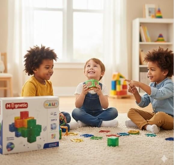 SH59837 MAGNET KÜP YAPI BLOK SETİ 20 PARÇA-ZRV