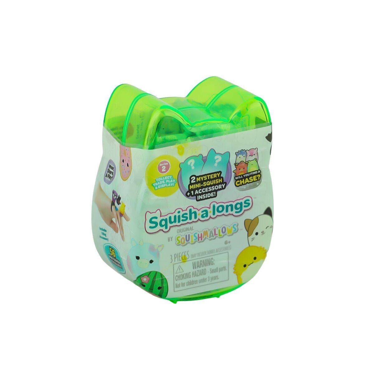 Squishmallows Squish-a-longs 2 Figür + Yüzük Sürpriz Paket Seri 1 AL0001-1
