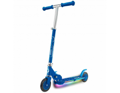 Evo 2 Tekerlekli Flash Işıklı Mavi Scooter