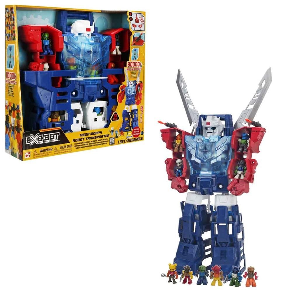 Nessiworld Sesli ve Işıklı Exobot Mega Morph Taşıyıcı Robot 54 cm