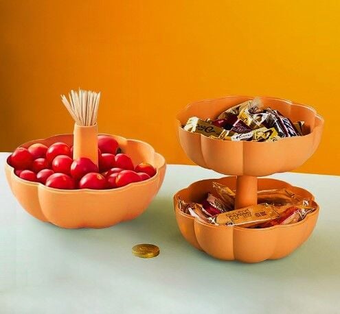 Balkabağı Tasarımlı Portatif Çerezlik