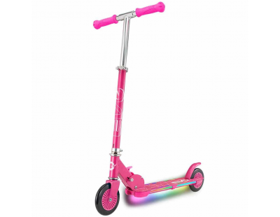 Evo 2 Tekerlekli Flash Işıklı Pembe Scooter