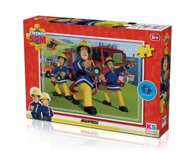 KS Fireman Sam 100 Parça Puzzle