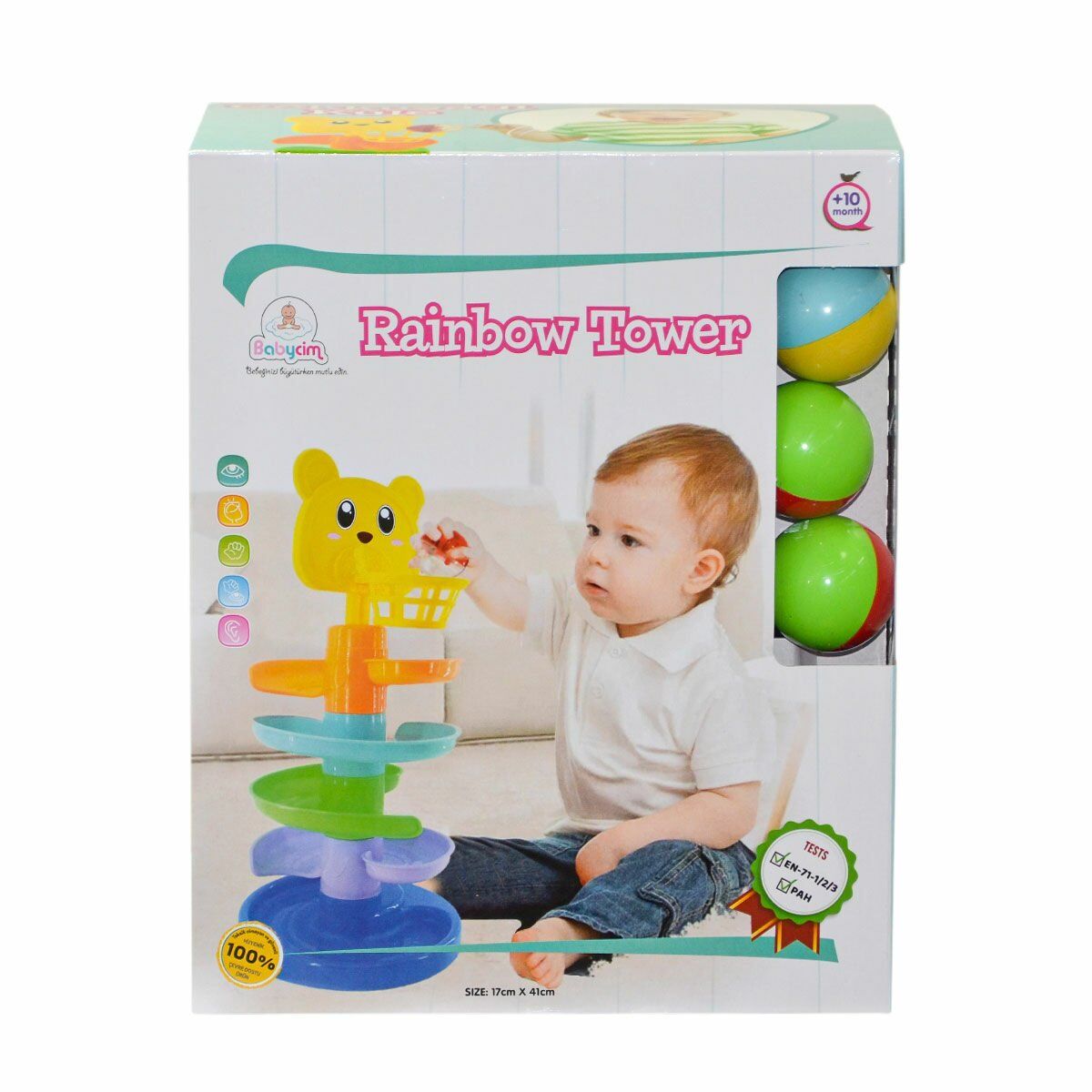 Babycim Jumbo Gökkuşağı Kule