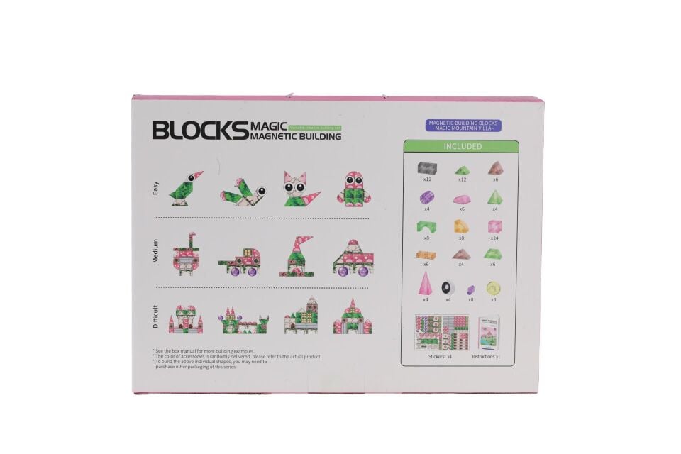 6602 MANYETİK PUZZLE 124 PARÇA