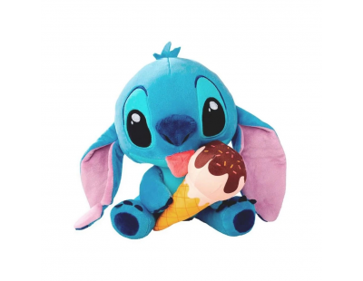 Dondurma Yiyen Stitch Peluş 25 cm