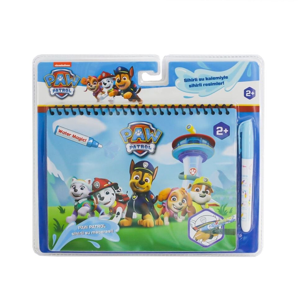 Bk009 Paw Petrol Sihirli Boyama Kitabı -Gepettoys