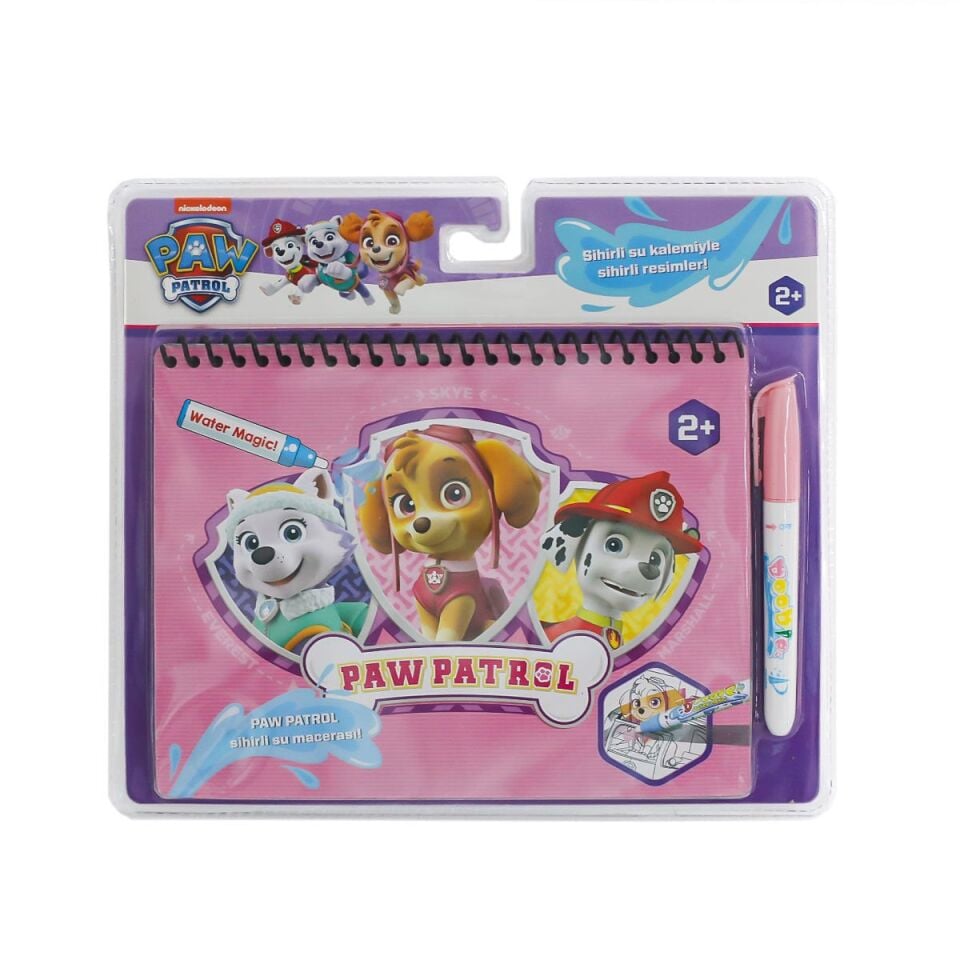 Bk009 Paw Petrol Sihirli Boyama Kitabı -Gepettoys