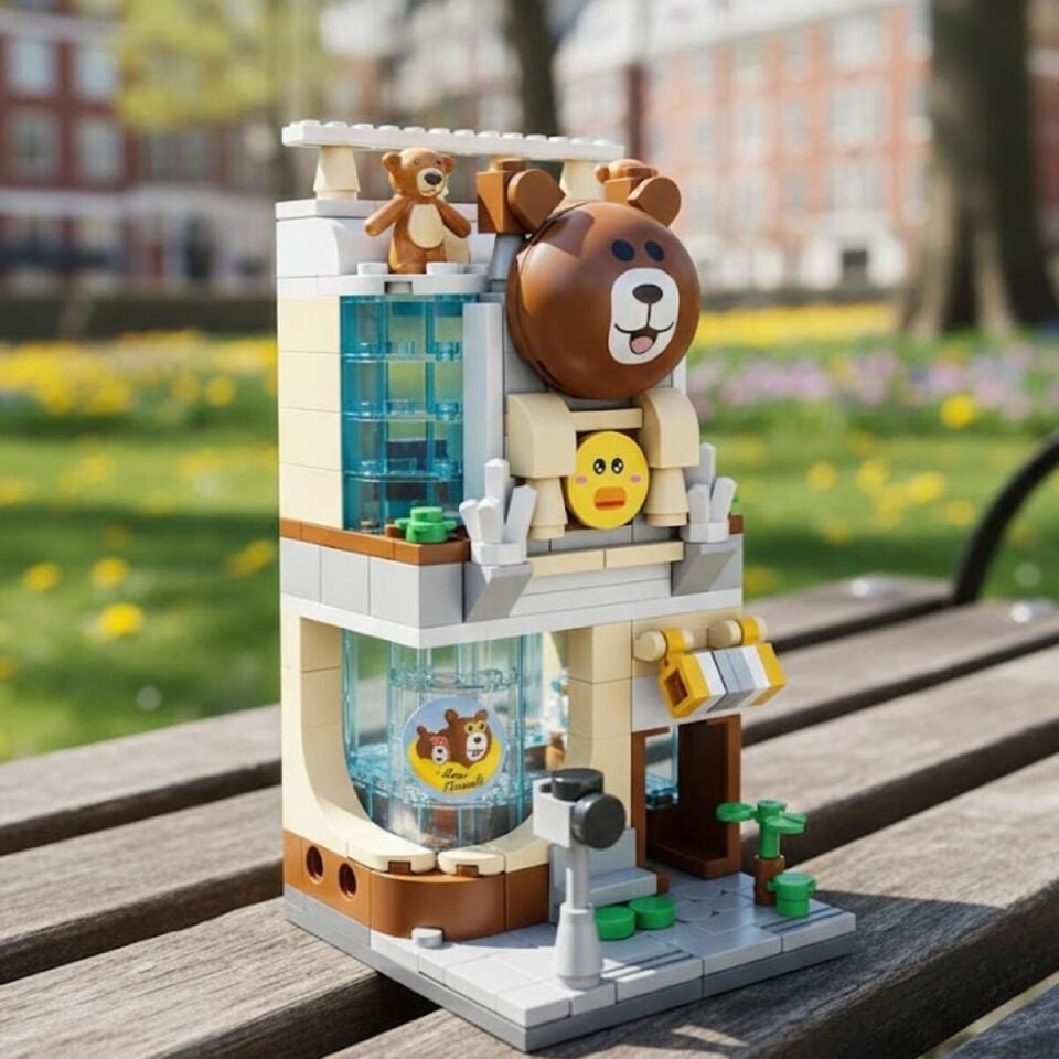 P657043 PANLOS BUTİK DÜKKANI 249 PARÇA BLOCK OYUNCAK