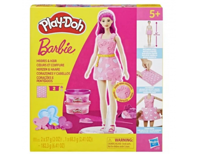 Play-Doh Barbie Kalpler ve Saçlar