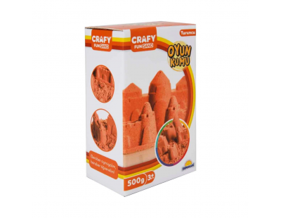 Crafy Turuncu Kinetik Kum 500 g