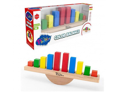 Playwood Ahşap Renkli Balans Oyunu