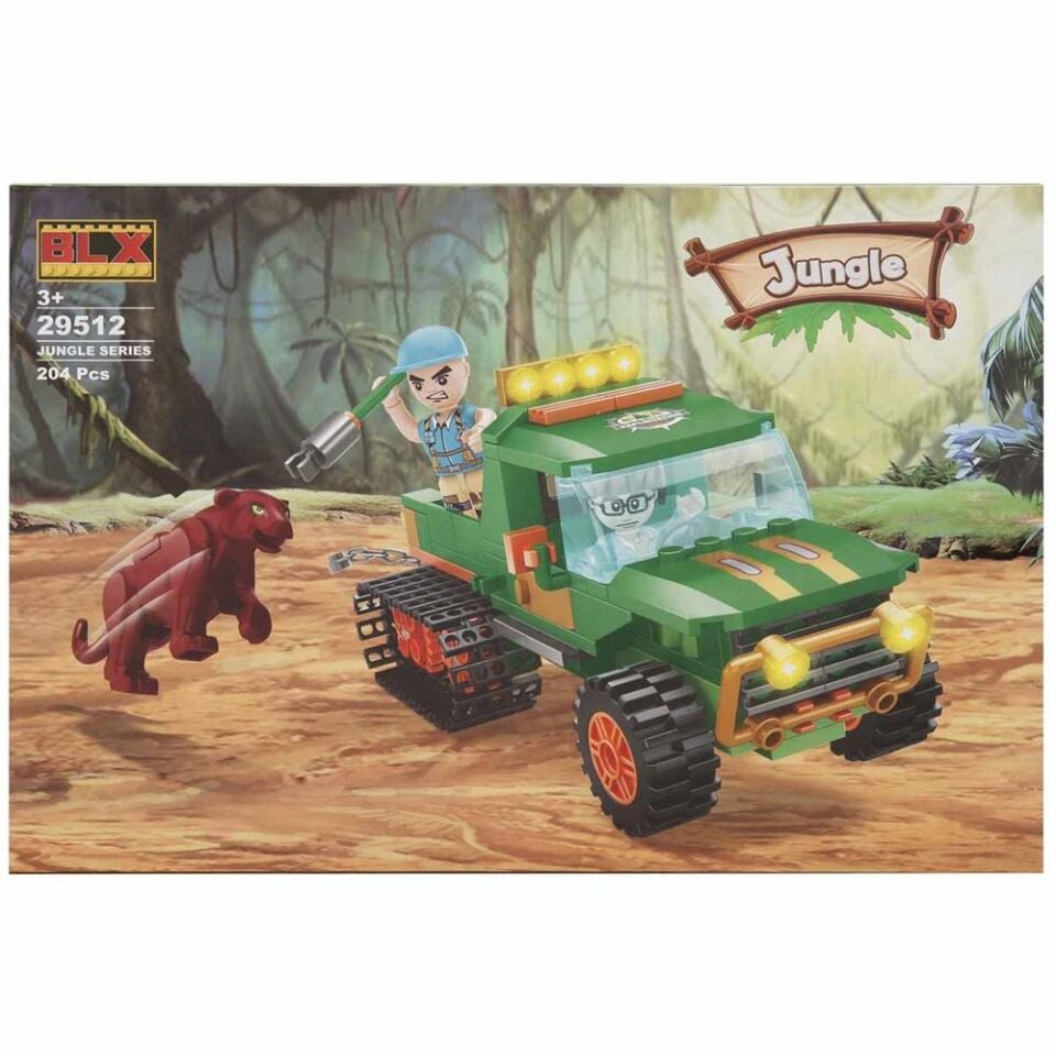 SUN-RST-BLX-JUNGLE SET 2FGR 204PRÇ