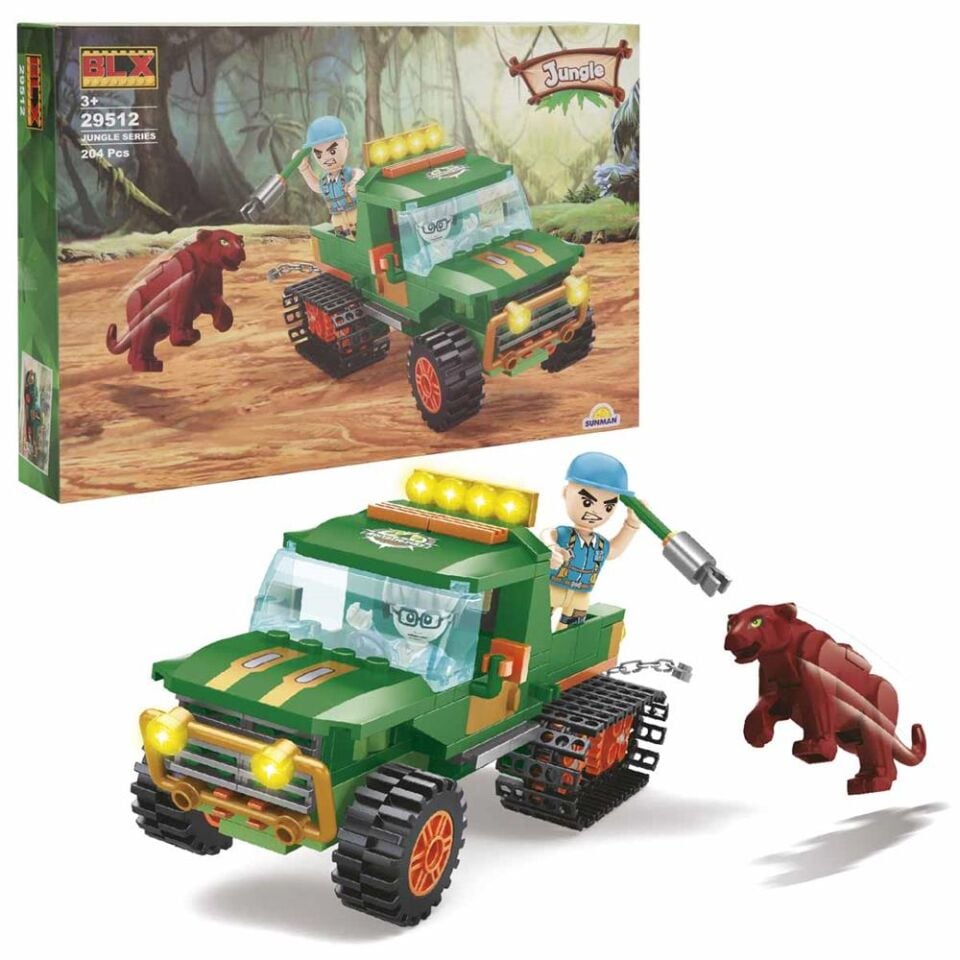 SUN-RST-BLX-JUNGLE SET 2FGR 204PRÇ