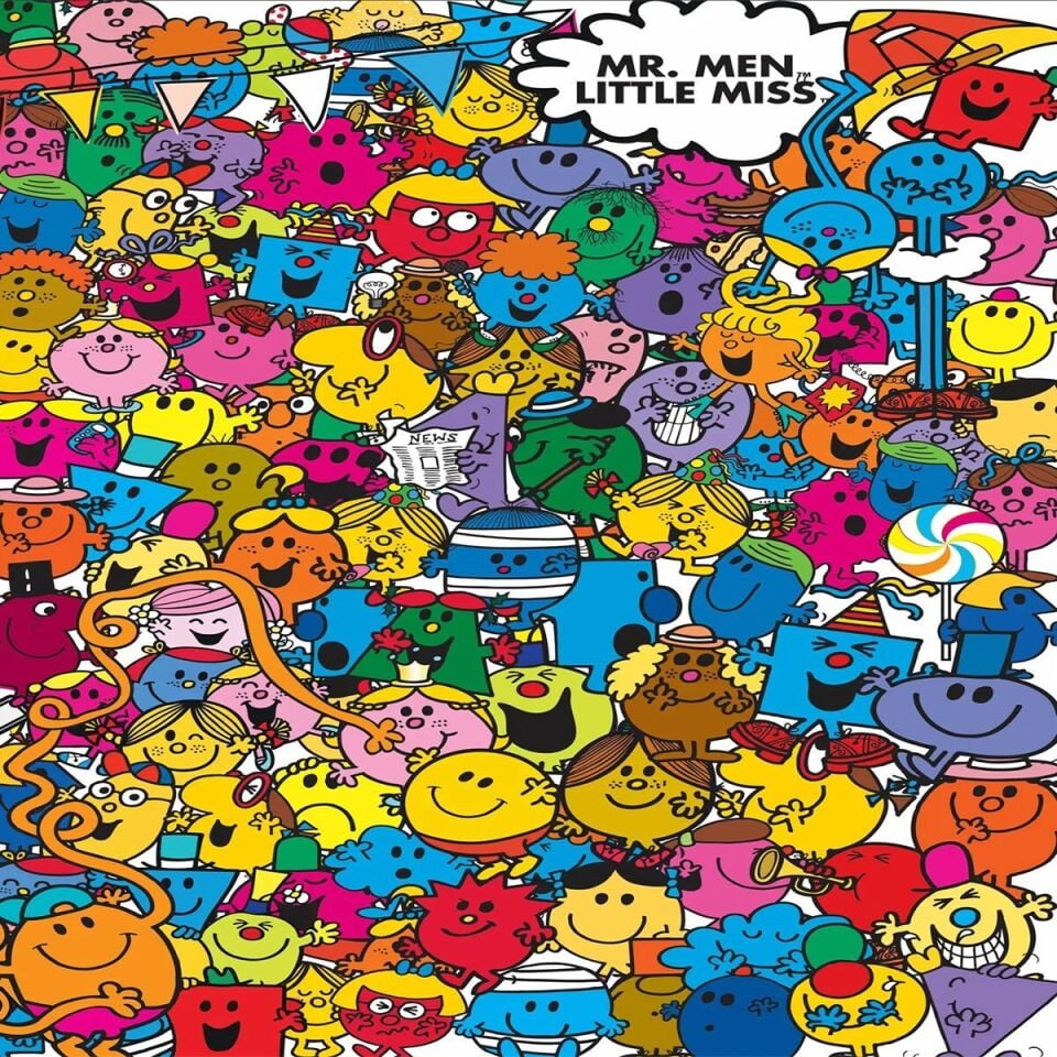 14451 PUZZLE 500 MR MEN LİSANSLI 500 PARÇA YETİŞKİN PUZZLE