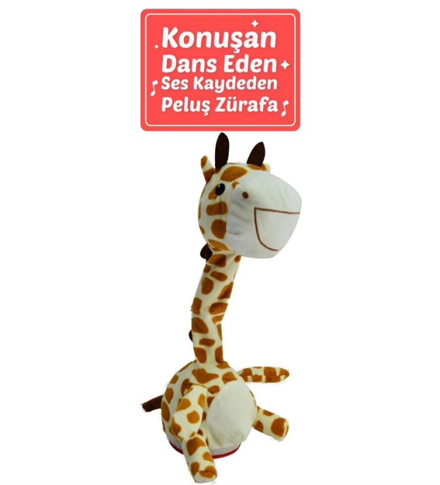 50109 40 CM KONUŞAN ŞAŞKIN ZÜRAFA -HLY
