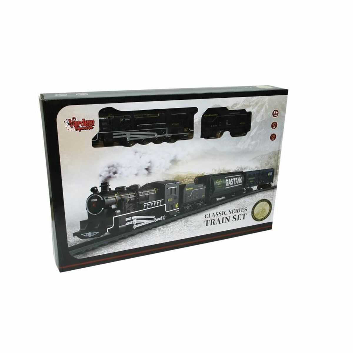 Vardem Işıklı ve Sesli Classic Tren 18 Parça FF-1601C-1