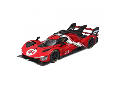 Bburago 1/18 Ferrari Racing 499P Modificanta Model Araba