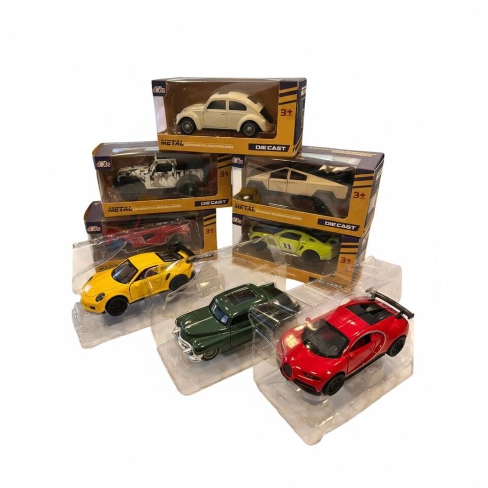 3600A TEKLİ KUTU METAL ÇEKBIRAK ARABALAR 12CM -ZRV