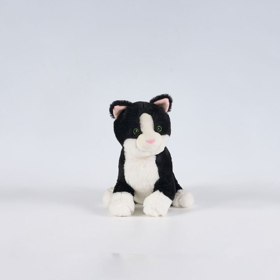 5124 PUFFY OTURAN BEYAZ KEDİ