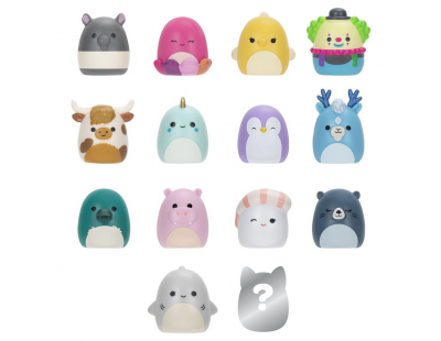 Squish-a-longs 14 Figür + Yüzük Set Seri 2