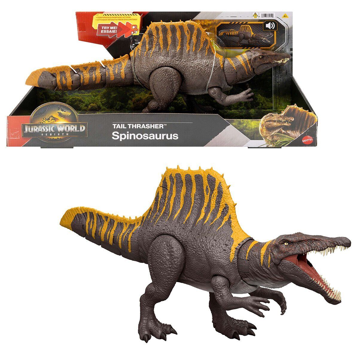 Jurassic World Sesli Spinosaurus Figürü JGB56