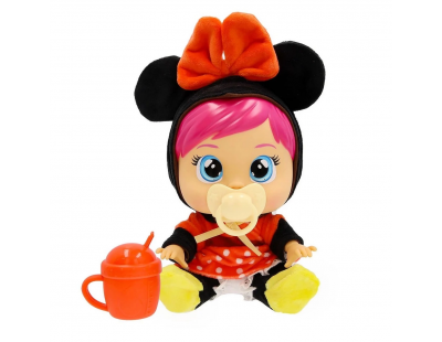 Cry Babies Love and Care Minnie Kostümlü Bebek