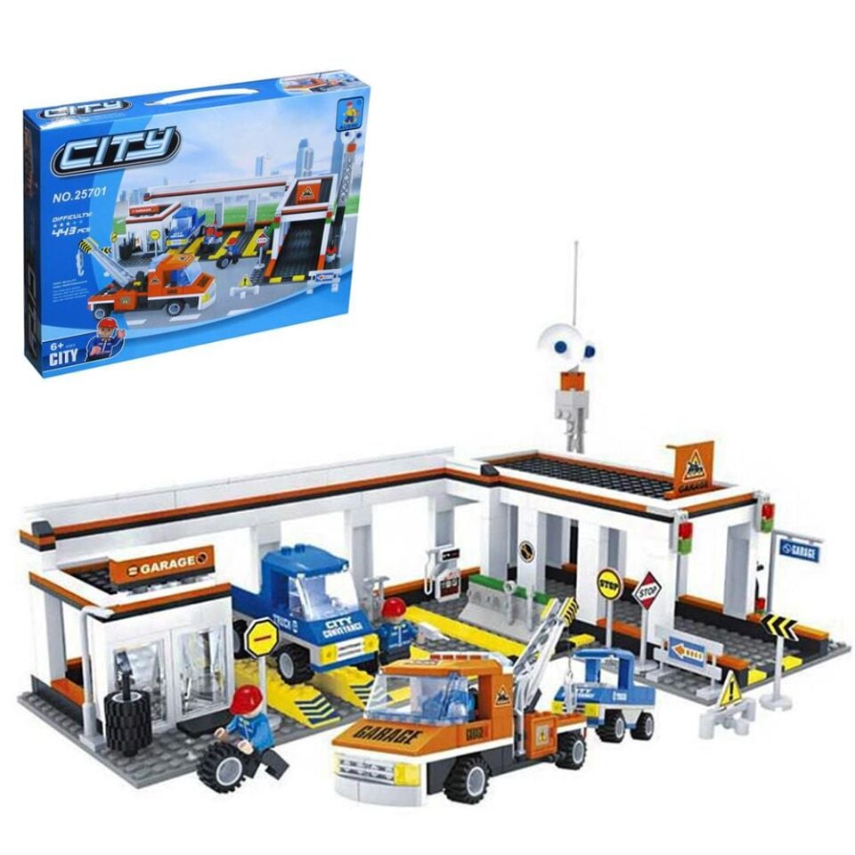 Ausını 443 Parça Araç Tamir İstasyonu Lego Oyun Seti