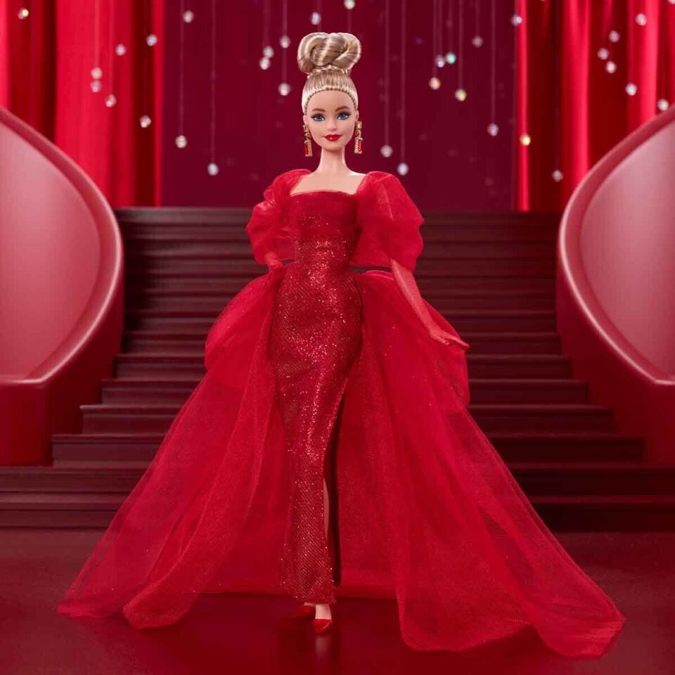 Barbie 80. Yıl Dönümü Koleksiyon Sarışın Bebek JBJ17