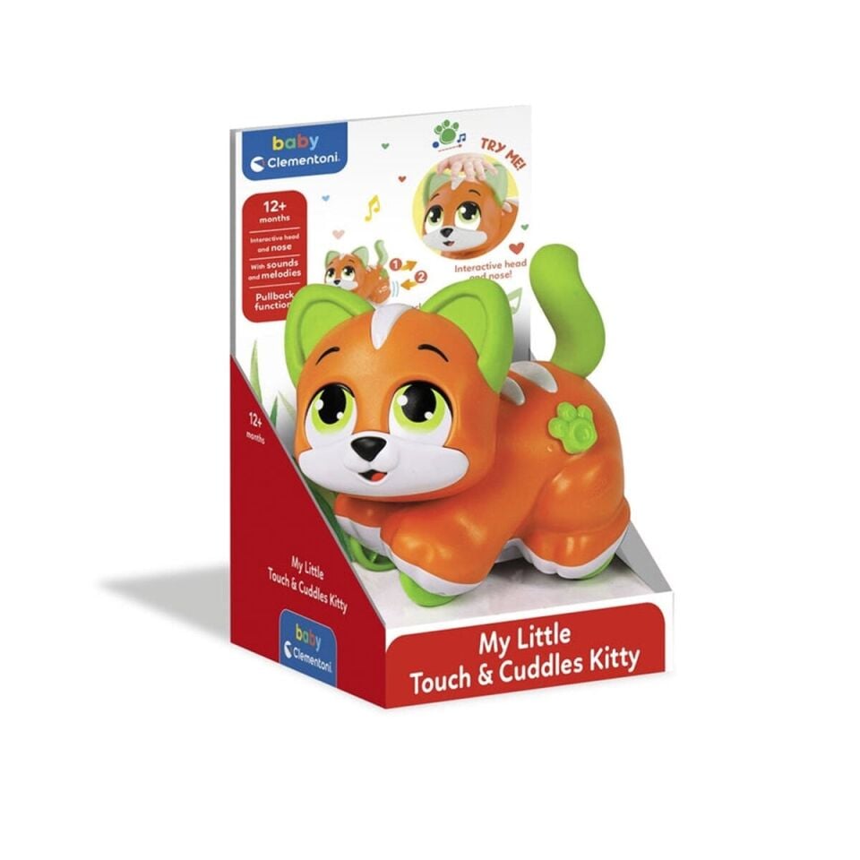 17462 Baby Clementoni - Sevimli İnteraktif Kedicik +12 ay