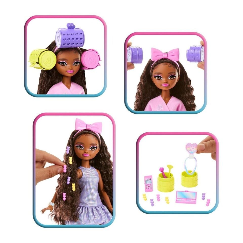 Barbie Dream Besties Brooklyn ile Akşam Eğlencesine Hazırlanma JGG39