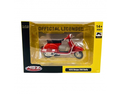 1/18 Weber 1976 200 Rally Model Motosiklet