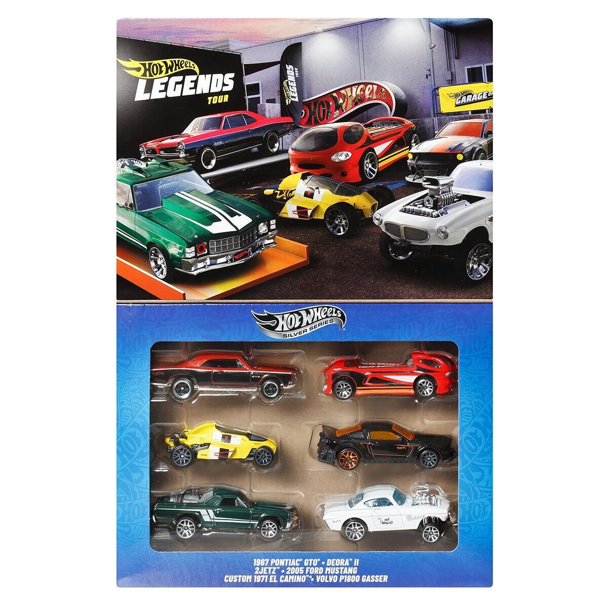 Hot Wheels Legends Silver Series 6'lı Araba Seti JBY78