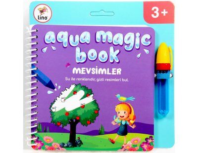 Aqua Magic Mevsimler Sihirli Boyama Kitabı