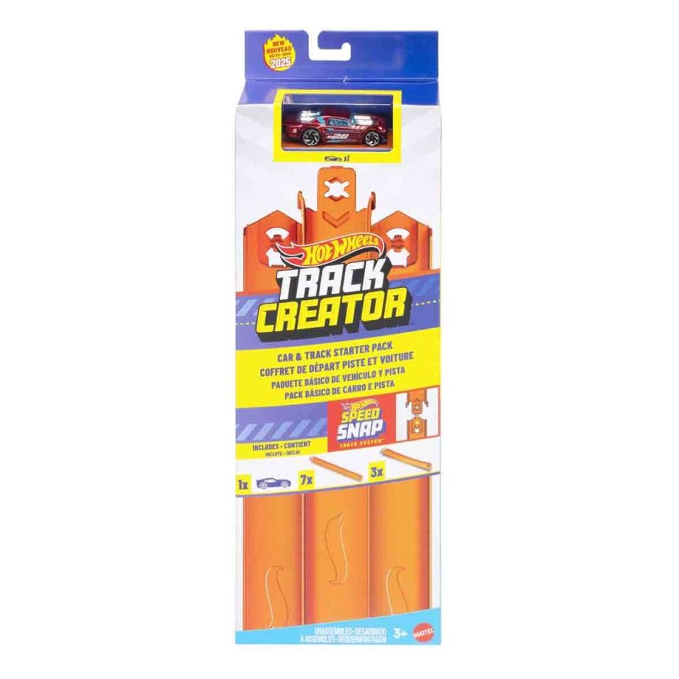 Hot Wheels Track Creator Araba ve Pist Başlangıç Paketi JDW43
