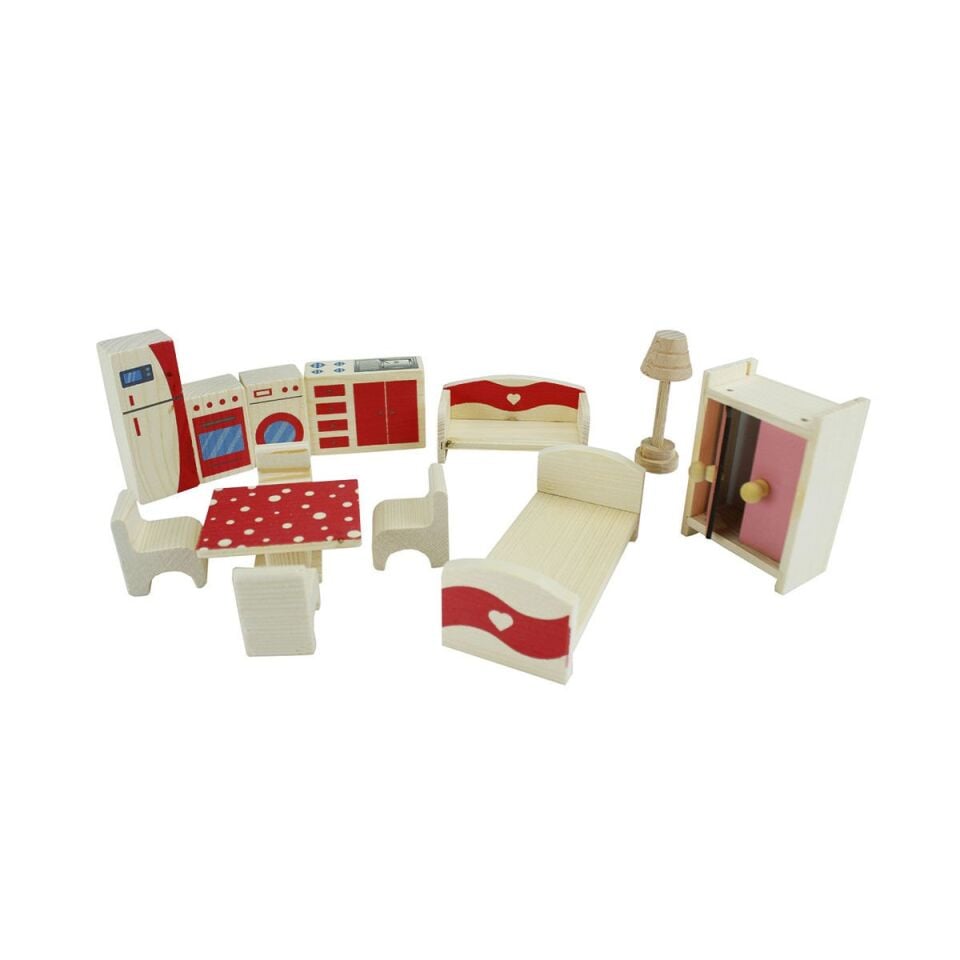 Toysilla Ahşap Boyalı Oyun Seti T3105
