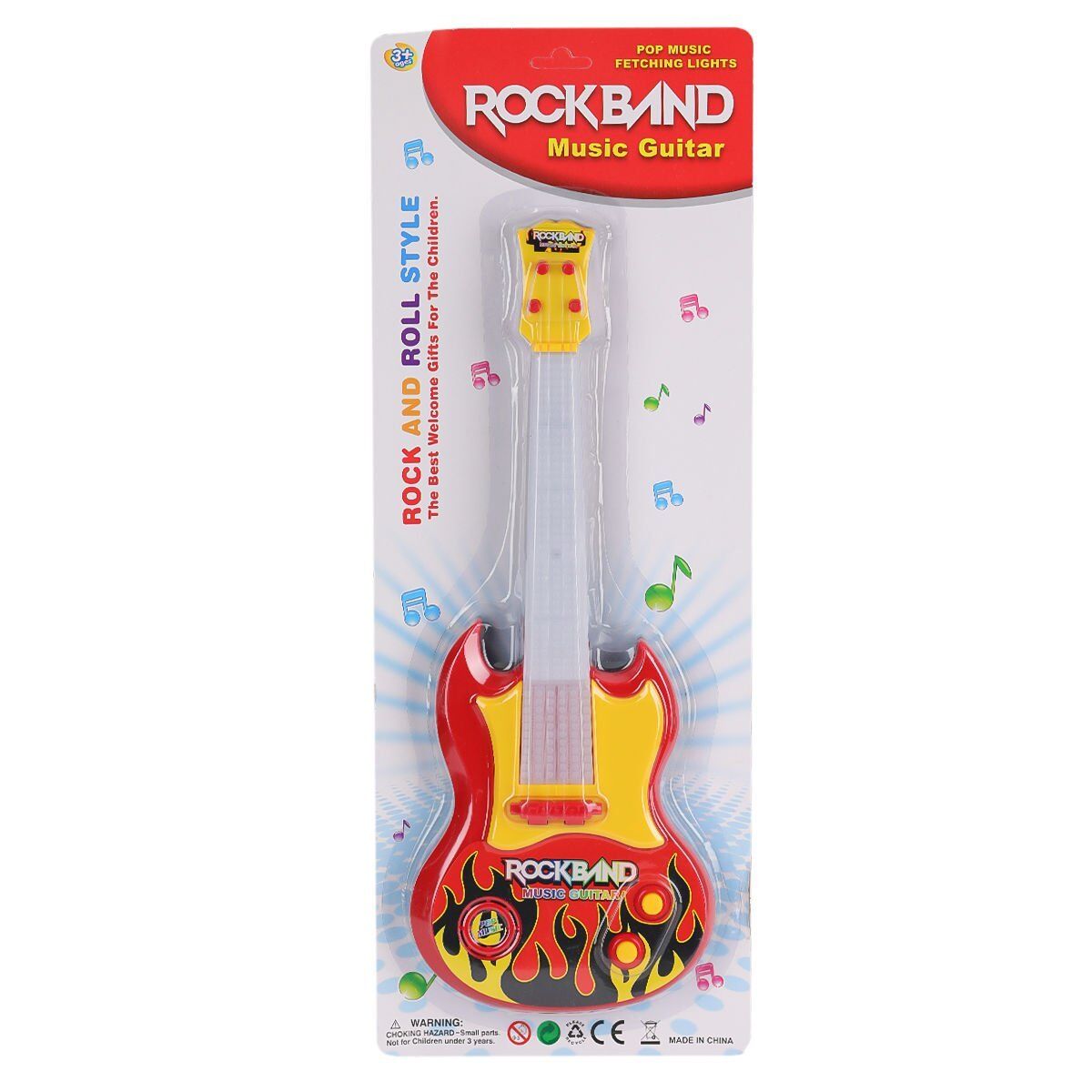 Can-Em Oyuncak 919A-2919B-2 Pilli Müzikli Gitar- Canem