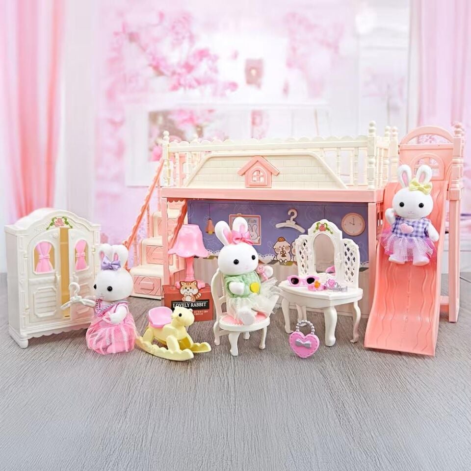BAY DREAMY MİNİ TAVŞAN ÇİFT KATLI TAKIM-MGA
