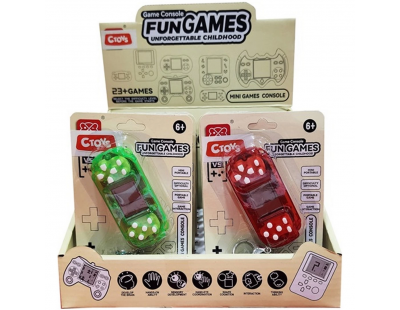Oyuncak Anahtarlıklı Mini Oyun Konsolu