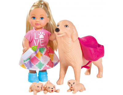 Evi Köpeği ve 3 Yavrusu SMB-105733072