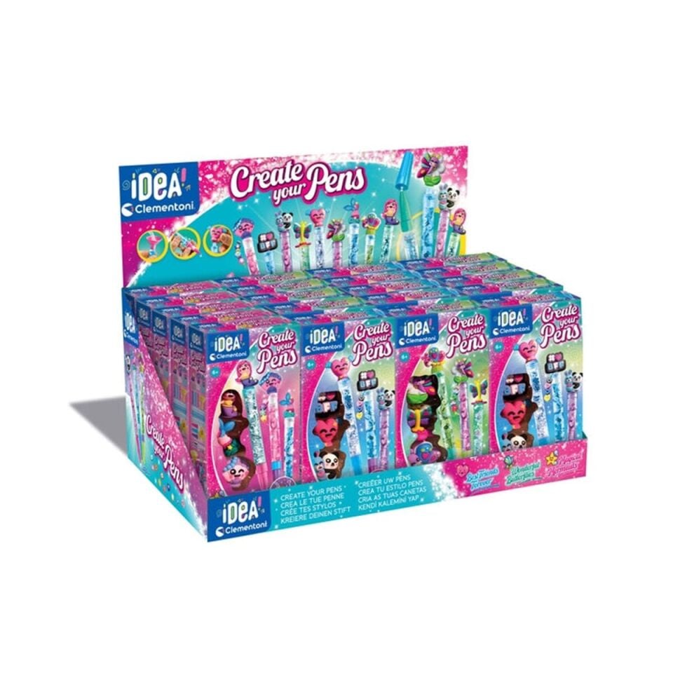 18869 Idea Clemetoni - Kalem Tasarım Standı - Kendi Kalemini Yarat(Belirtilen fiyat, tekli satış için adet fiyatıdır.)