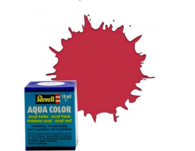 Aqua Color Carmine Red - Mat Boya- 18 ml