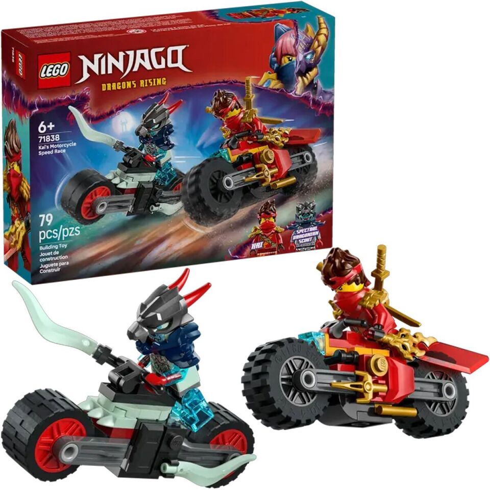 71838 Lego Ninjago Kai'nin Motosiklet Yarışı 79 parça +6 yaş