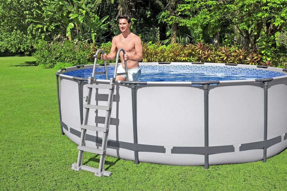 Bestway® 56438 Steel Pro MAX™ Prefabrik Yer Üstü Havuz Seti 4,57 m x 1,22 m